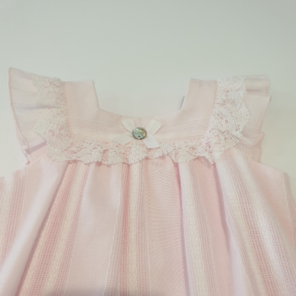 Vestido bebe colección aura de Paz Rodríguez