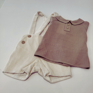 Camisa y pantalón niño colección merlín de Paz Rodríguez