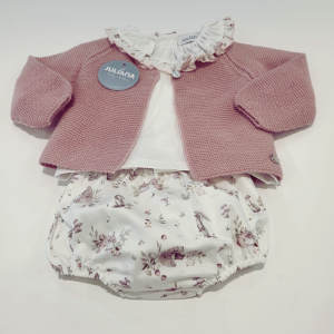 Conjunto y chaqueta Niña maquillaje de Juliana