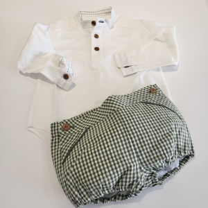 Conjunto niño de la colección musgo La Martinica