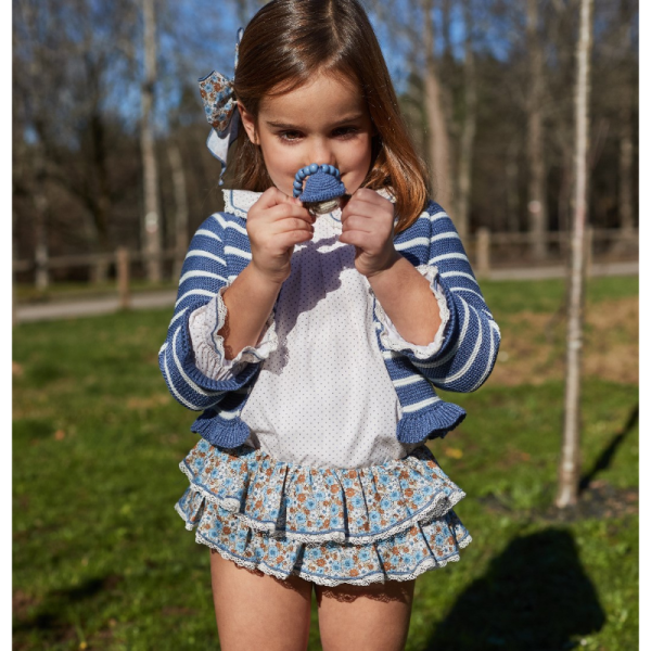 Conjunto de blusa y braga Caracolinos de La Martinica