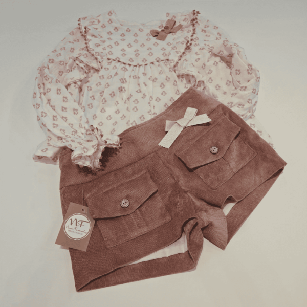 Conjunto short Blusa colección Trento de Noma Fernández